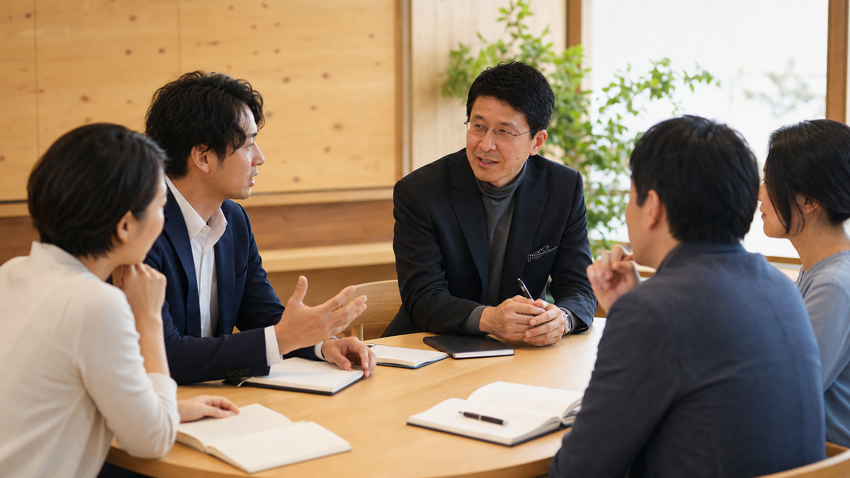 リーダー候補者の対話を支援する講師