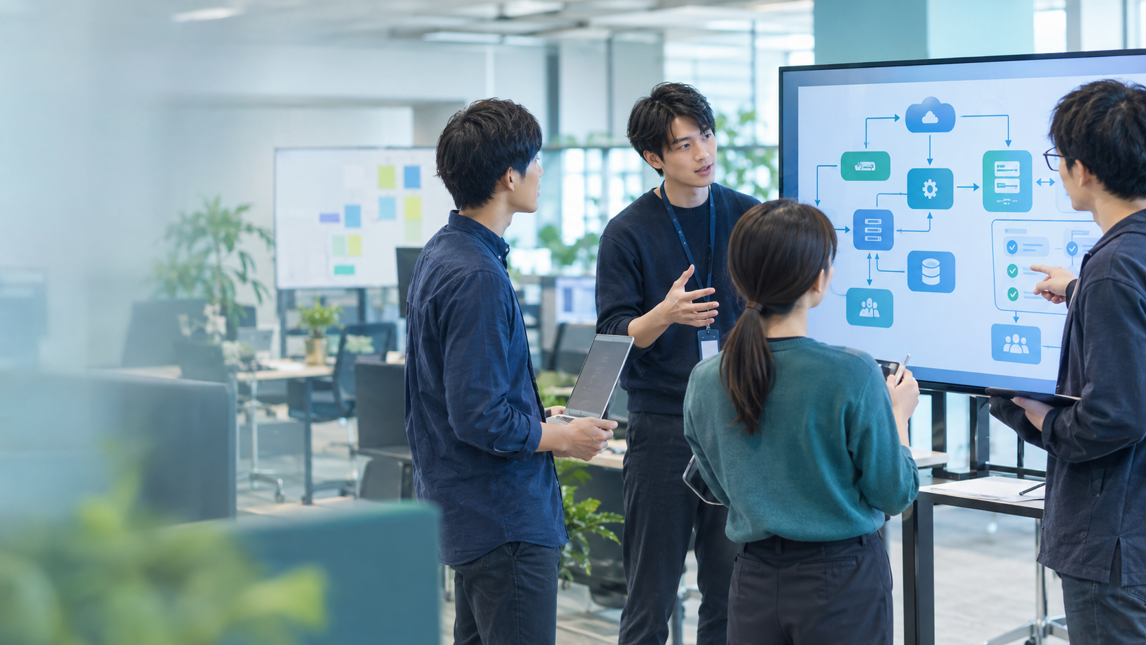 技術の説明はできる。でも、他部署の合意が進まない。システム開発の若手リーダーが確認したい3つのこと